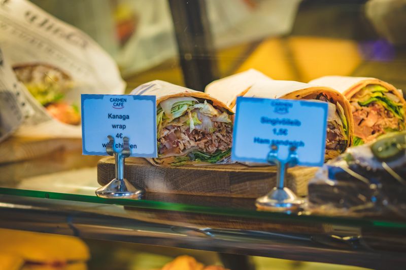 Smoky BBQ Chicken Wrap with crunchy slaw