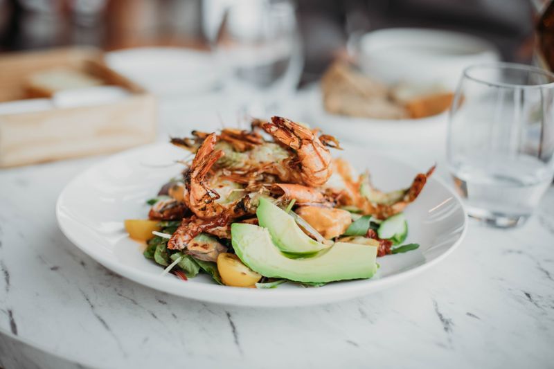 Fresh food served at Chopt restaurant
