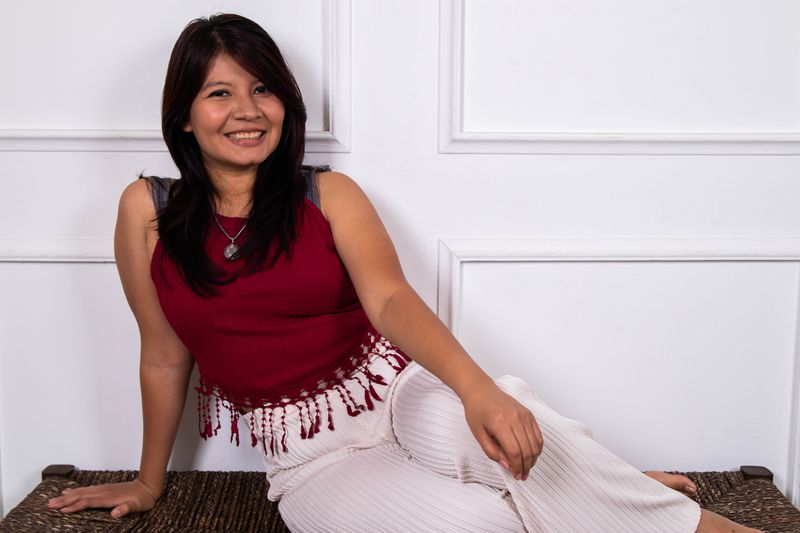 Portrait of customer Angela Torres