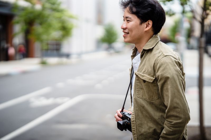 Portrait of customer David Kim