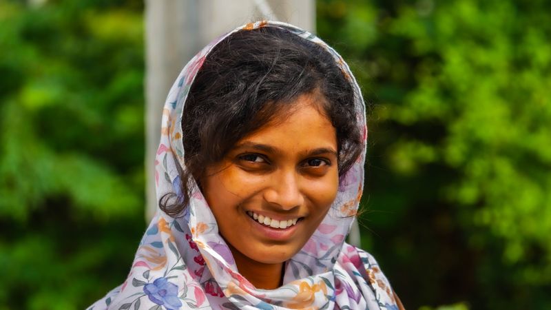Portrait of customer Rachel Patel